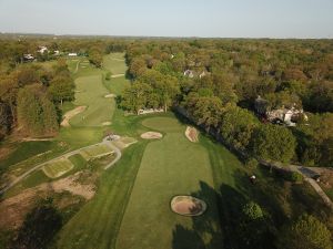 St Louis CC 11th Fairway Aerial